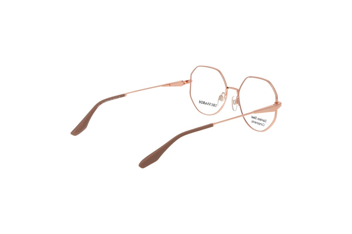 Trussardi TSW1042 — Eyeglasses Round - Image 3