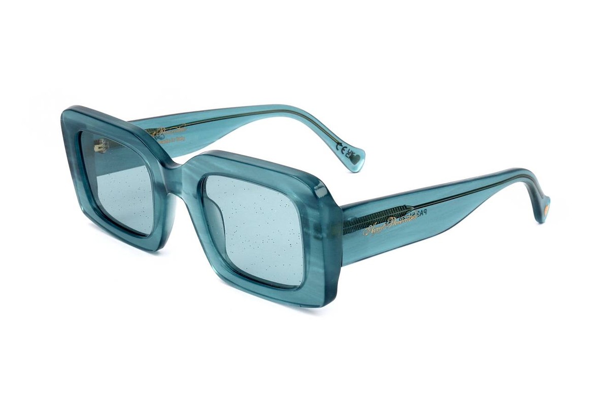 Agent Provocateur RONNDA TURQUOISE PEARL — Sunglasses Rectangular