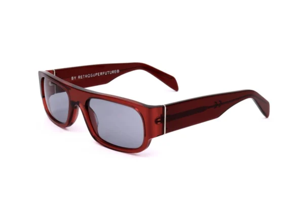 Retrosuperfuture SMILE BURGUNDY — Sunglasses