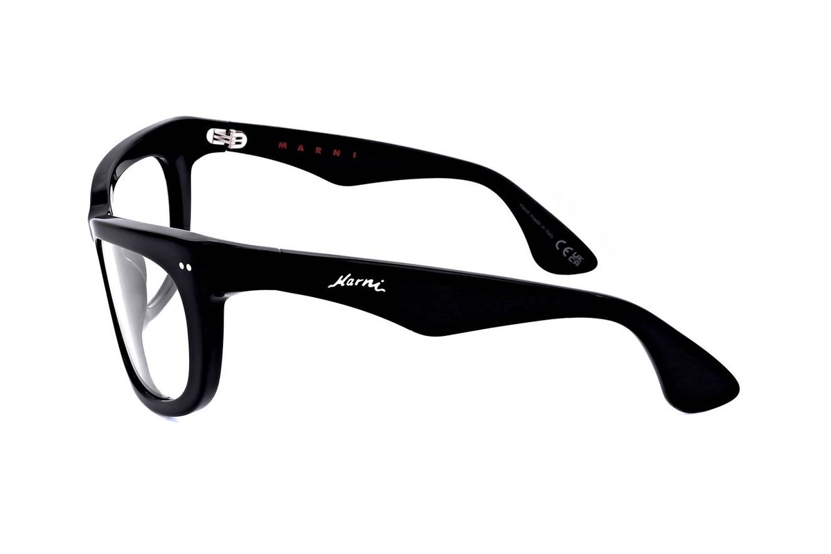 Marni ISAMU BLACK — Sunglasses Rectangular - Image 3