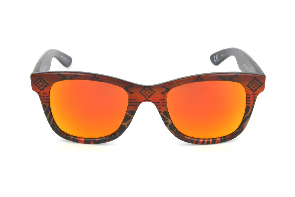 Italia Independent I-I MOD. 090 INDIAN MIX — Sunglasses Rectangular - Image 2
