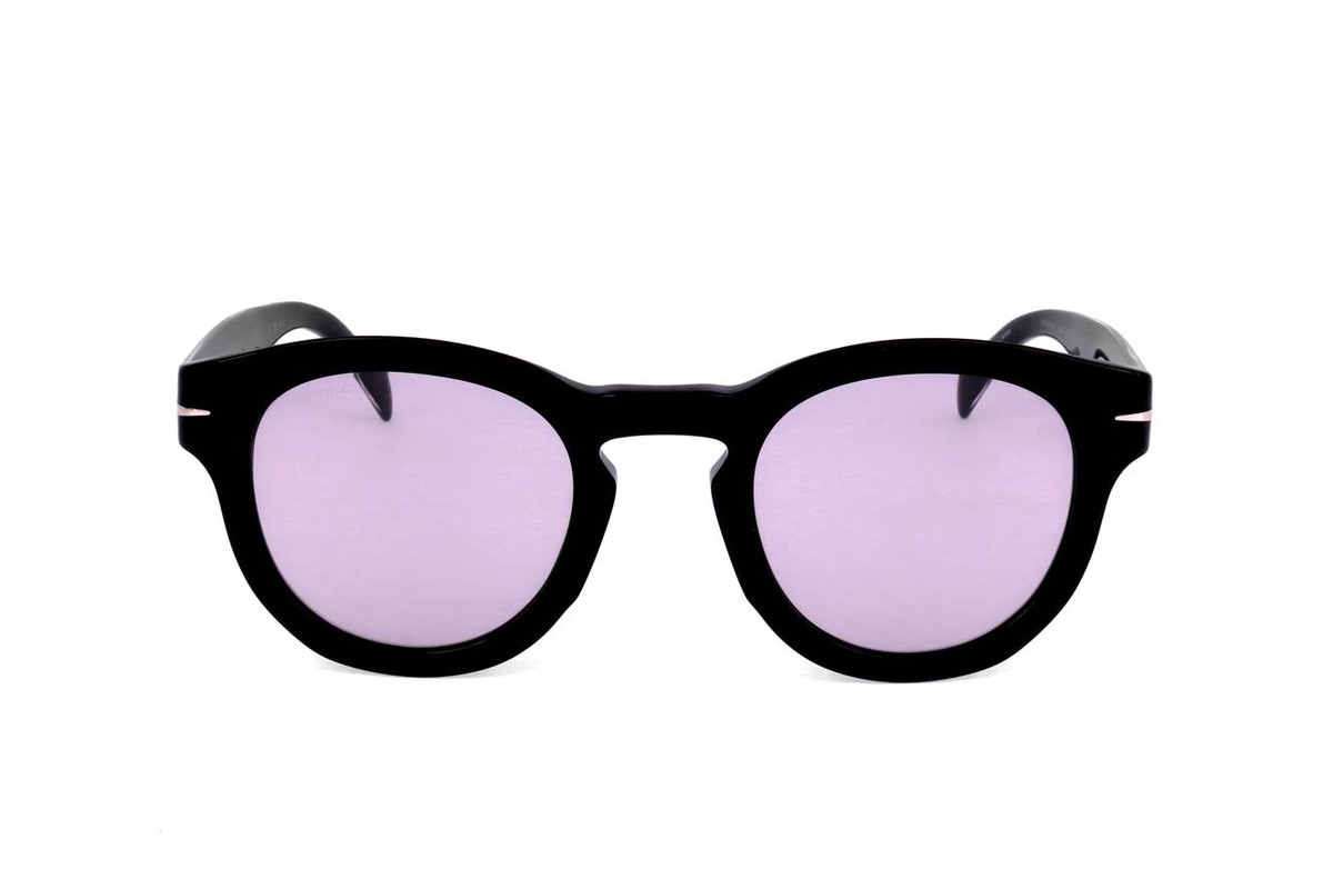 David Beckham DB 7041/S FLAT — Sunglasses Round - Image 2