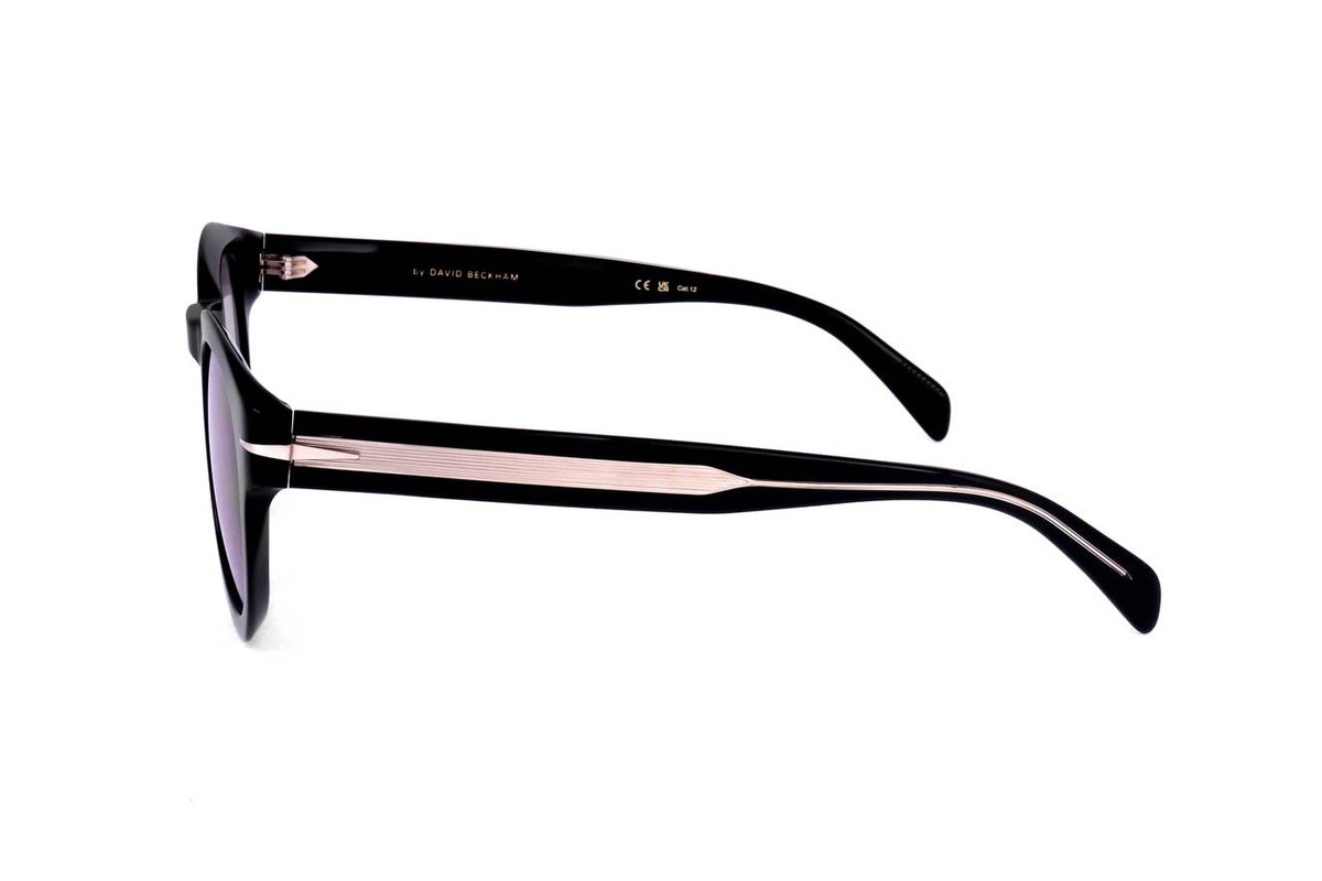 David Beckham DB 7041/S FLAT — Sunglasses Round - Image 3