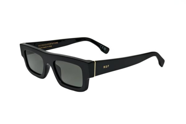 Retrosuperfuture COLPO BLACK — Sunglasses Rectangular