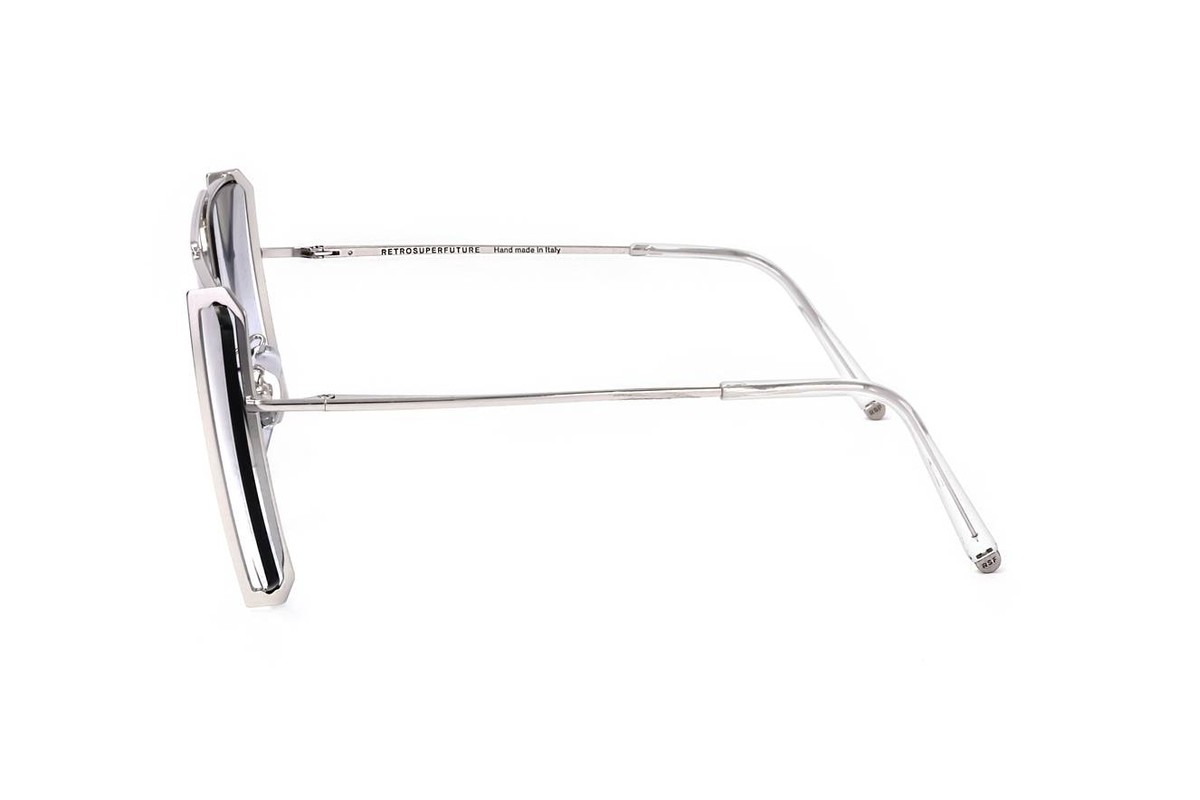 Retrosuperfuture TEOREMA SILVER OMBRE — Sunglasses - Image 3