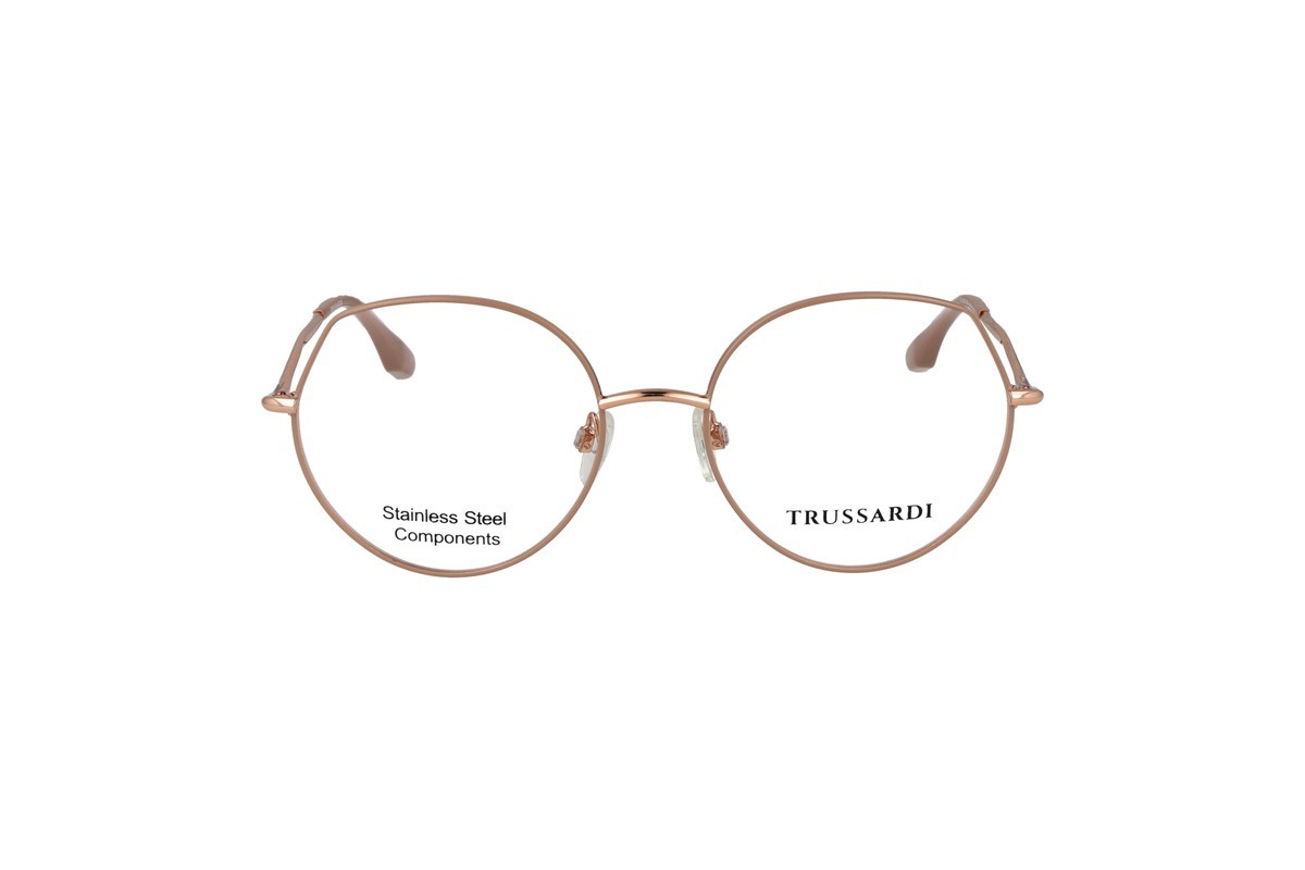 Trussardi TSW1039 — Eyeglasses Round - Image 2
