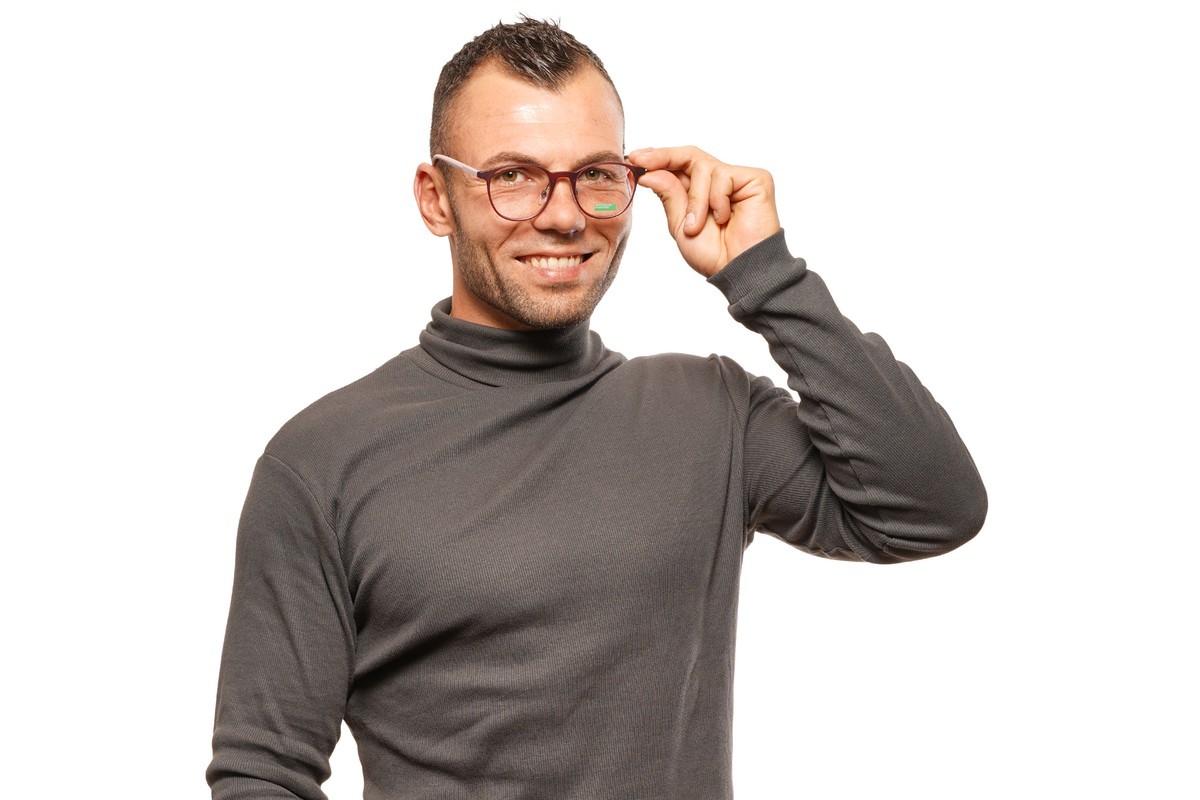 Benetton BEO1010 — Eyeglasses Round - Image 4