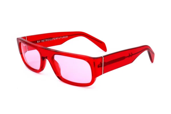 Retrosuperfuture SMILE RED — Sunglasses