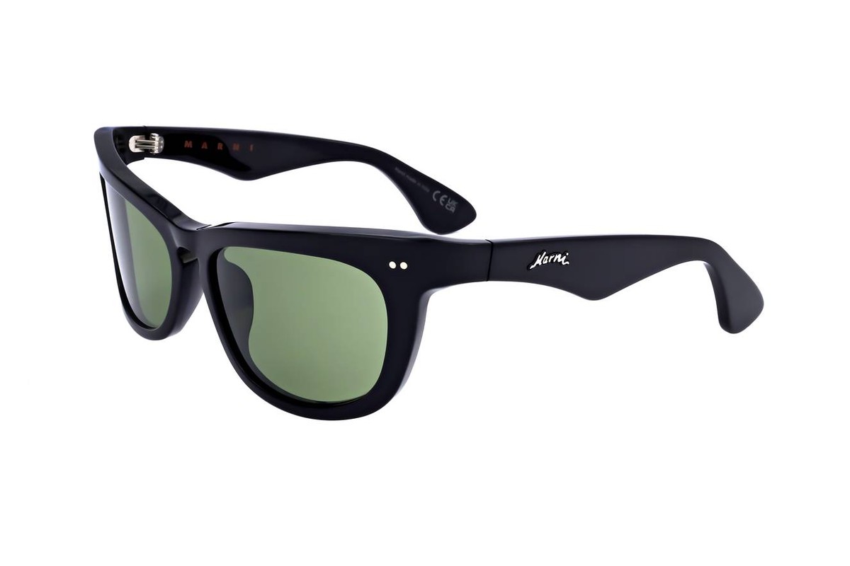 Marni ISAMU BLACK GREEN — Sunglasses