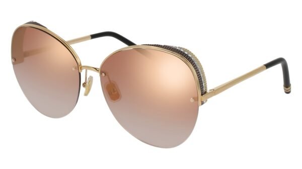 Boucheron BC0034S-003 — Sunglasses Luxe, Oval, Papillon, Precious