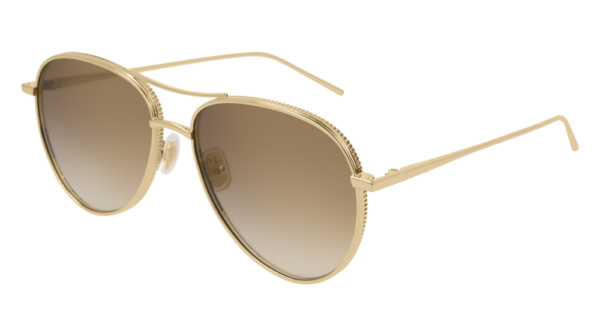 Boucheron BC0062S-002 — Sunglasses Aviator, Luxe, Precious