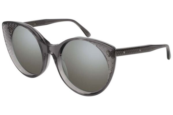 Bottega Veneta BV0148S-001 — Sunglasses Cat-Eye, Mirror