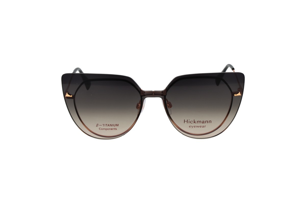 Ana Hickmann HI1262GT — Eyeglasses with Sunglass Clip - Image 2