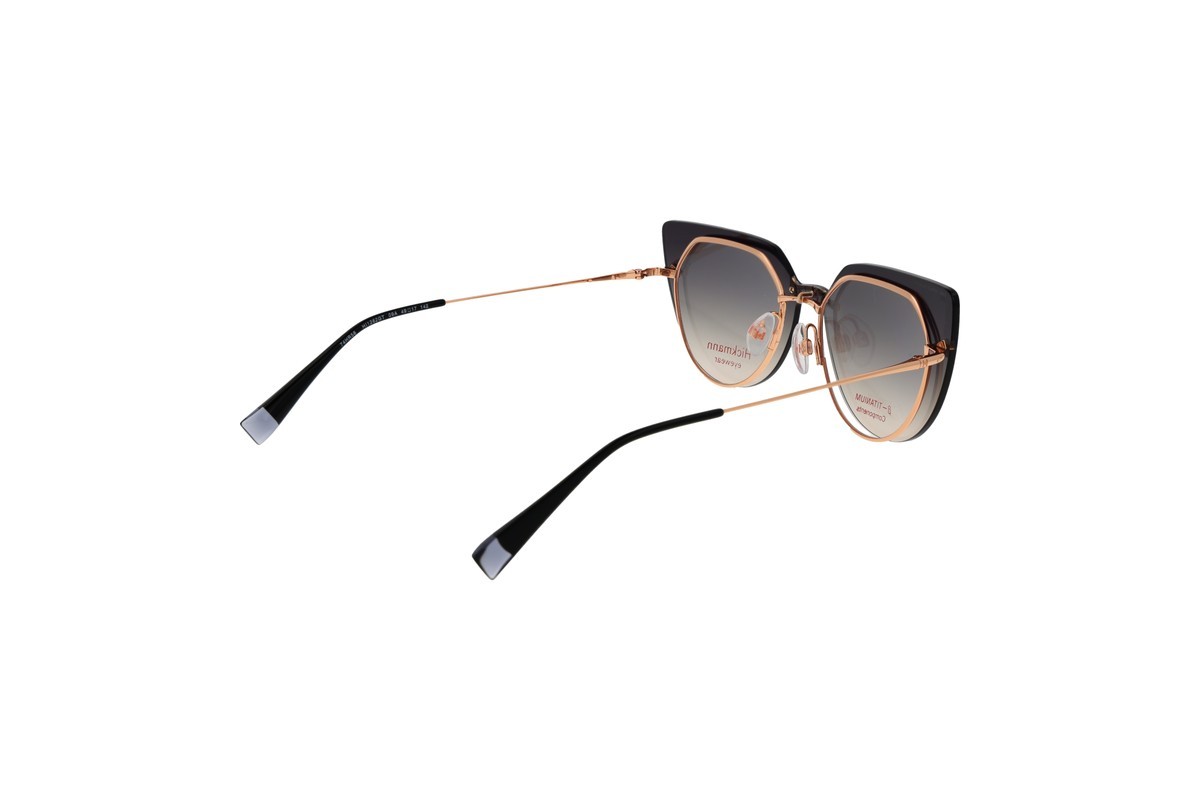 Ana Hickmann HI1262GT — Eyeglasses with Sunglass Clip - Image 3