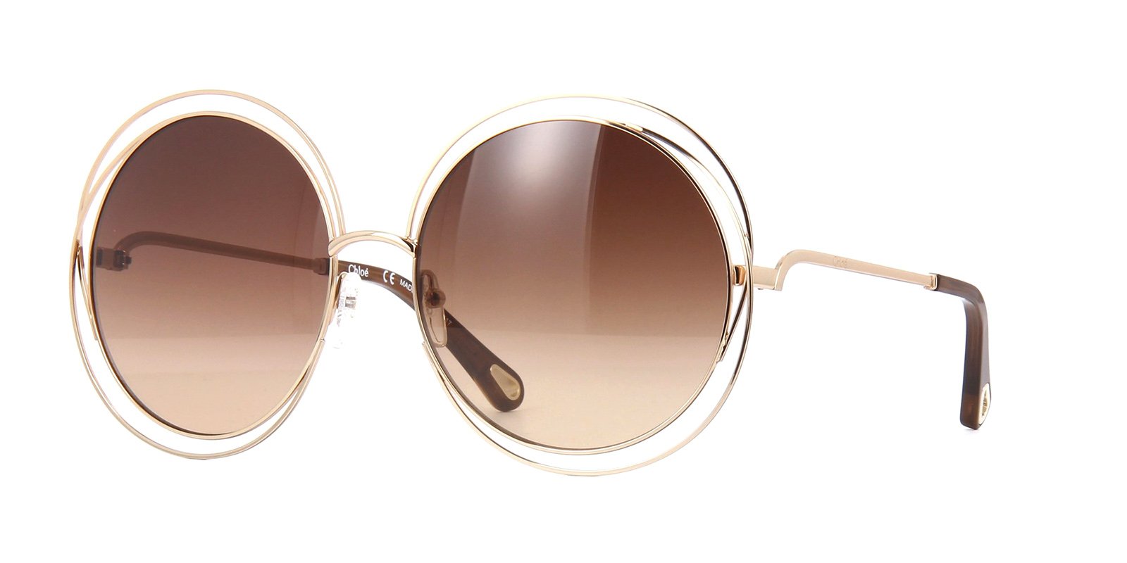 Chloé CE114SD 784 — Sunglasses Gradient, Round - Image 4