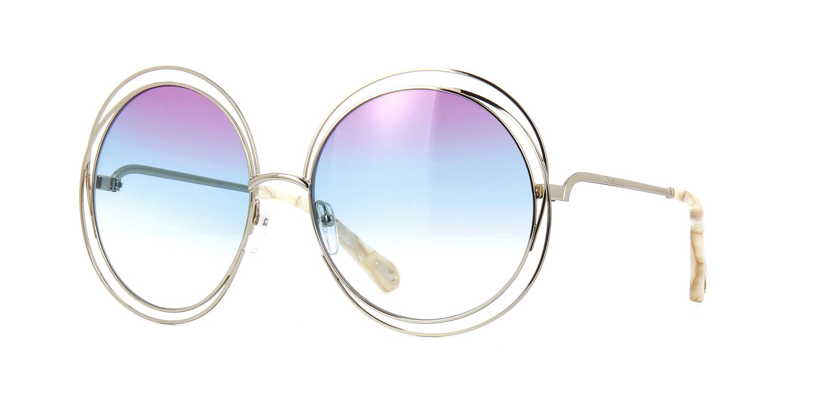 Chloé CE114SD-814 — Sunglasses Round - Image 4