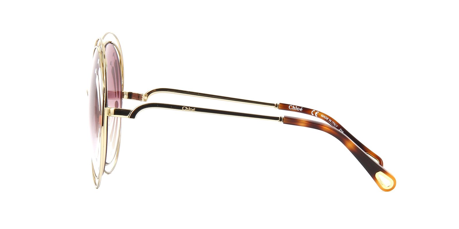 Chloé CE114SRI-835 — Sunglasses Round - Image 3