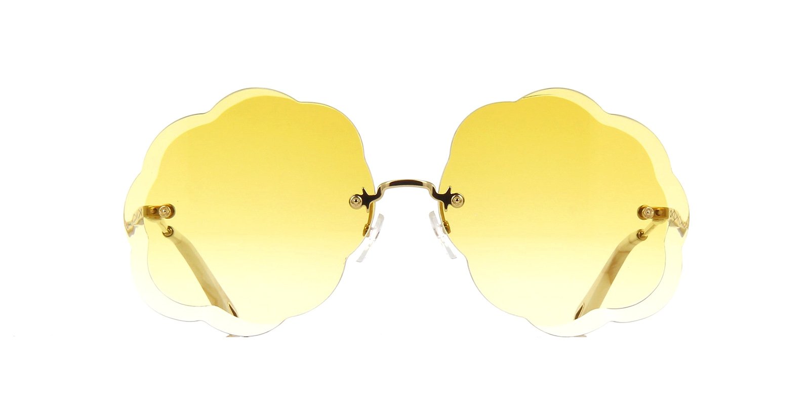 Chloé CE156S-826 — Sunglasses Rimless, Round - Image 2
