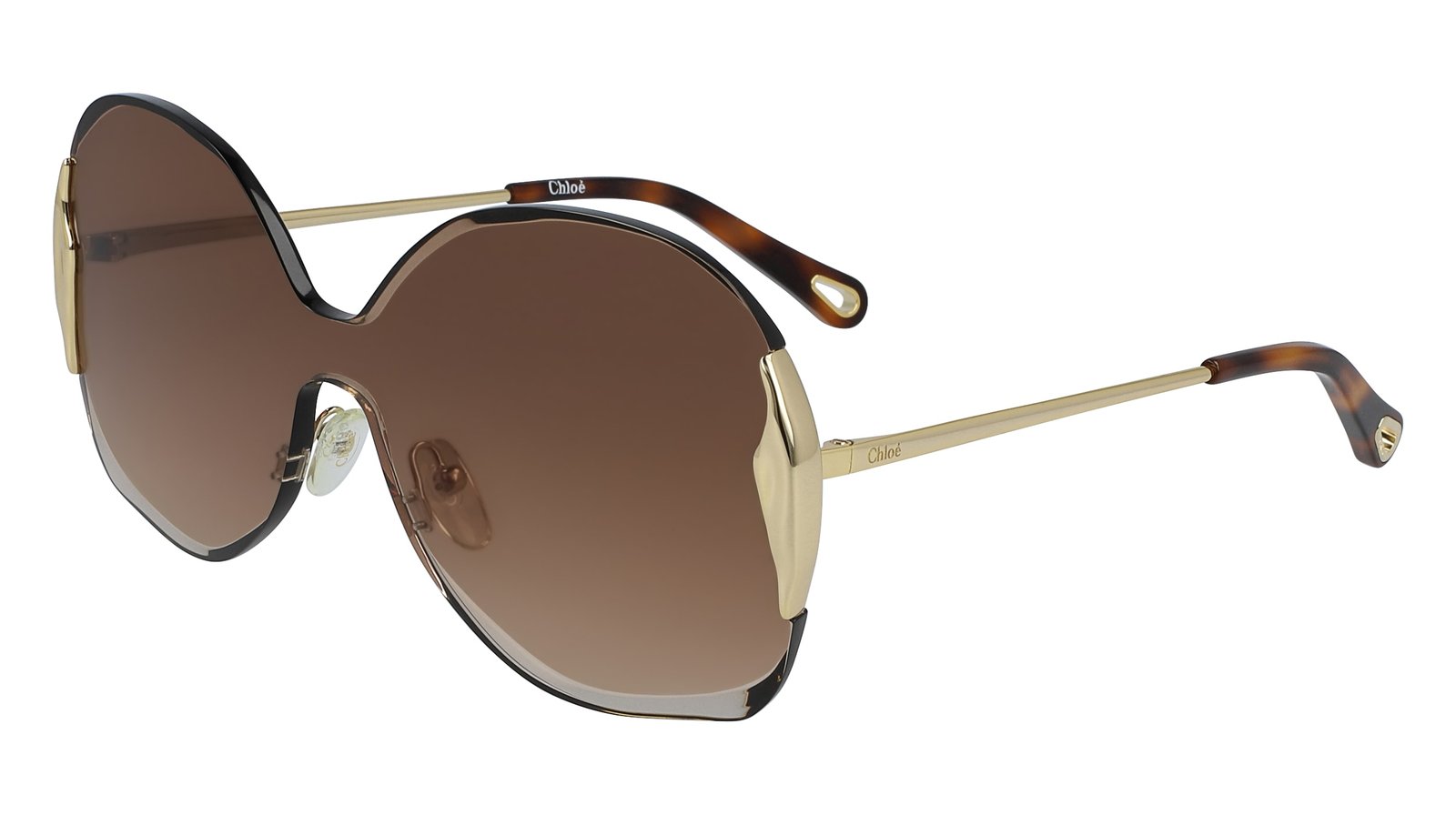 Chloé CE162S-742 — Sunglasses Shield, Single Lens - Image 4