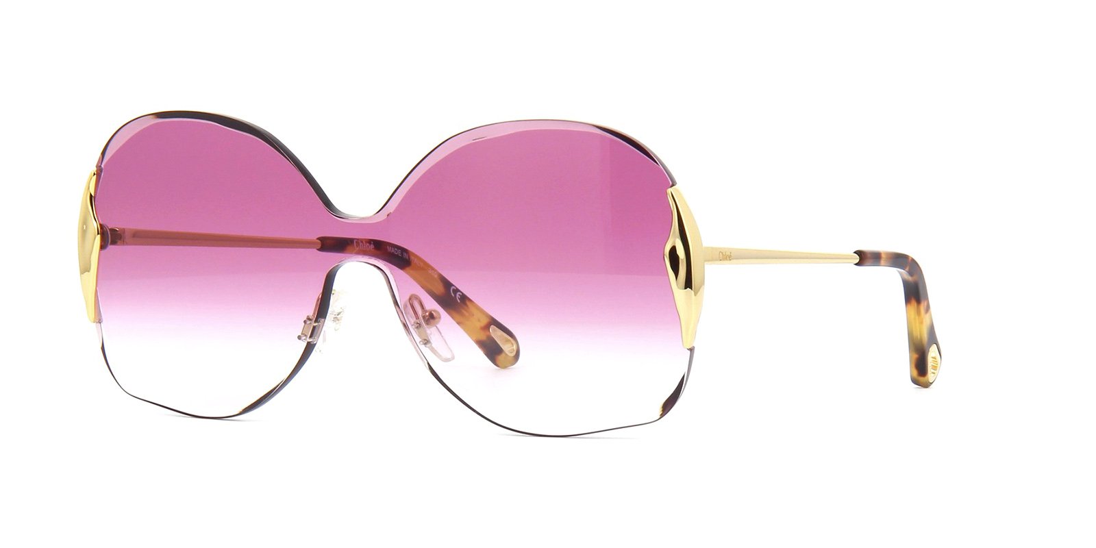 Chloé CE162S-824 — Sunglasses Shield, Single Lens - Image 4