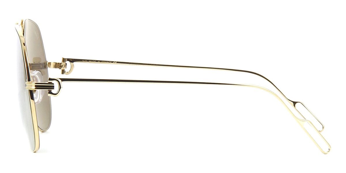 cartier ct0110s 007 — lunettes de soleil aviator, square
