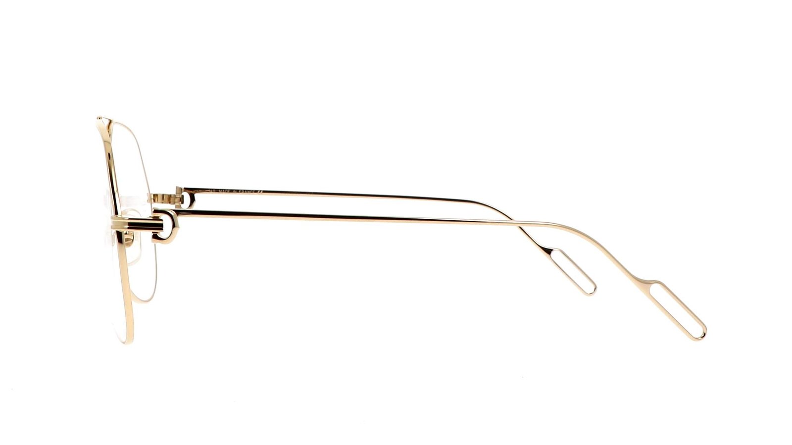 cartier ct0116o 001 — monture optique aviator