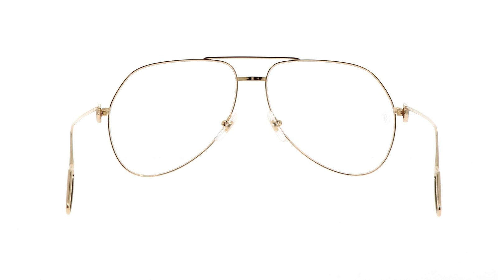 cartier ct0116o 001 — monture optique aviator