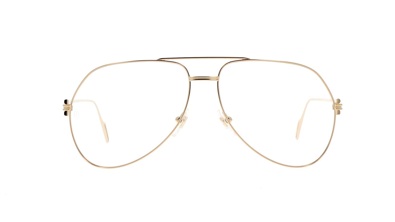 cartier ct0116o 001 — monture optique aviator
