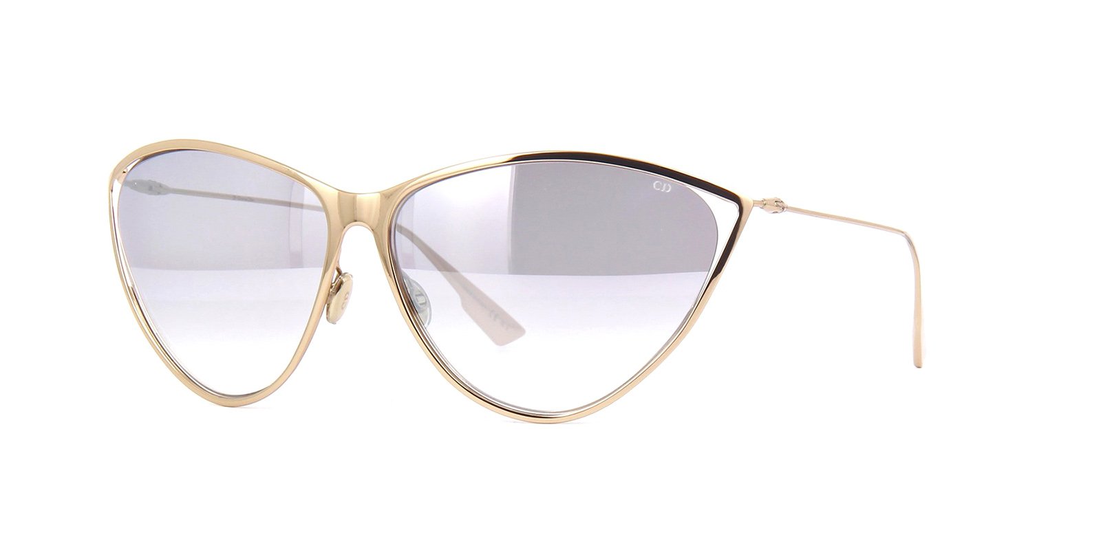 Dior DIORNEWMOTARD 000IC — Sunglasses Cat-Eye, Mirror - Image 4