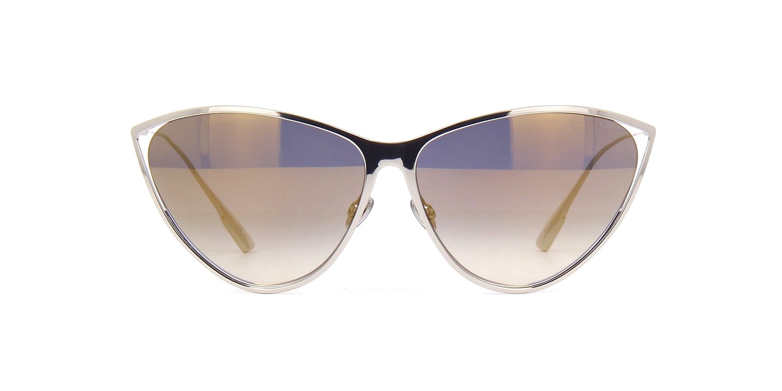 Dior DIORNEWMOTARD 010FQ — Sunglasses Cat-Eye, Mirror - Image 2