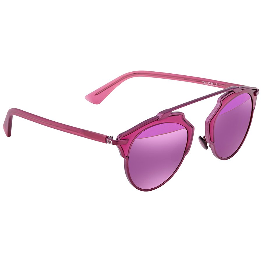 Dior DIORSOREAL RMT/LZ — Sunglasses Mirror, Round - Image 4
