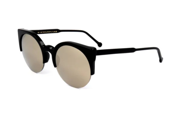 Retrosuperfuture LUCIA BLACK IVORY — Sunglasses