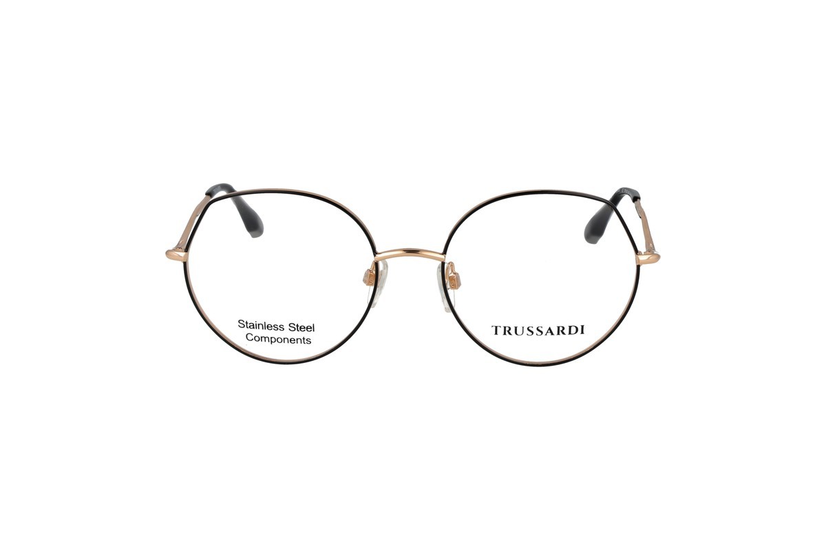 Trussardi TSW1039 — Eyeglasses Round - Image 2