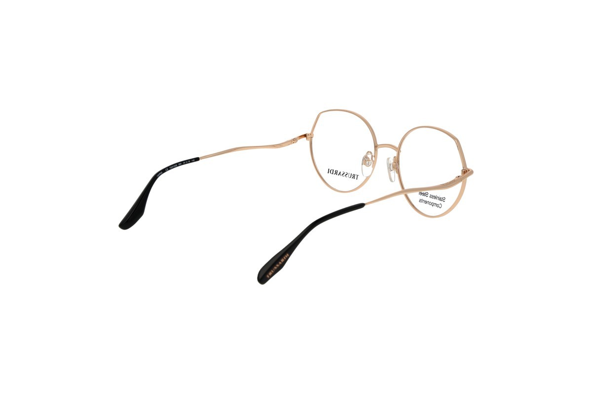 Trussardi TSW1039 — Eyeglasses Round - Image 3