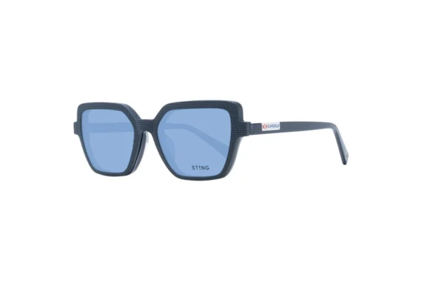 Sting UST497 — Eyeglasses Rectangular with Sunglass Clip