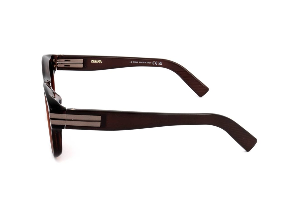 Ermenegildo Zegna EZ0268 — Sunglasses Round - Image 3