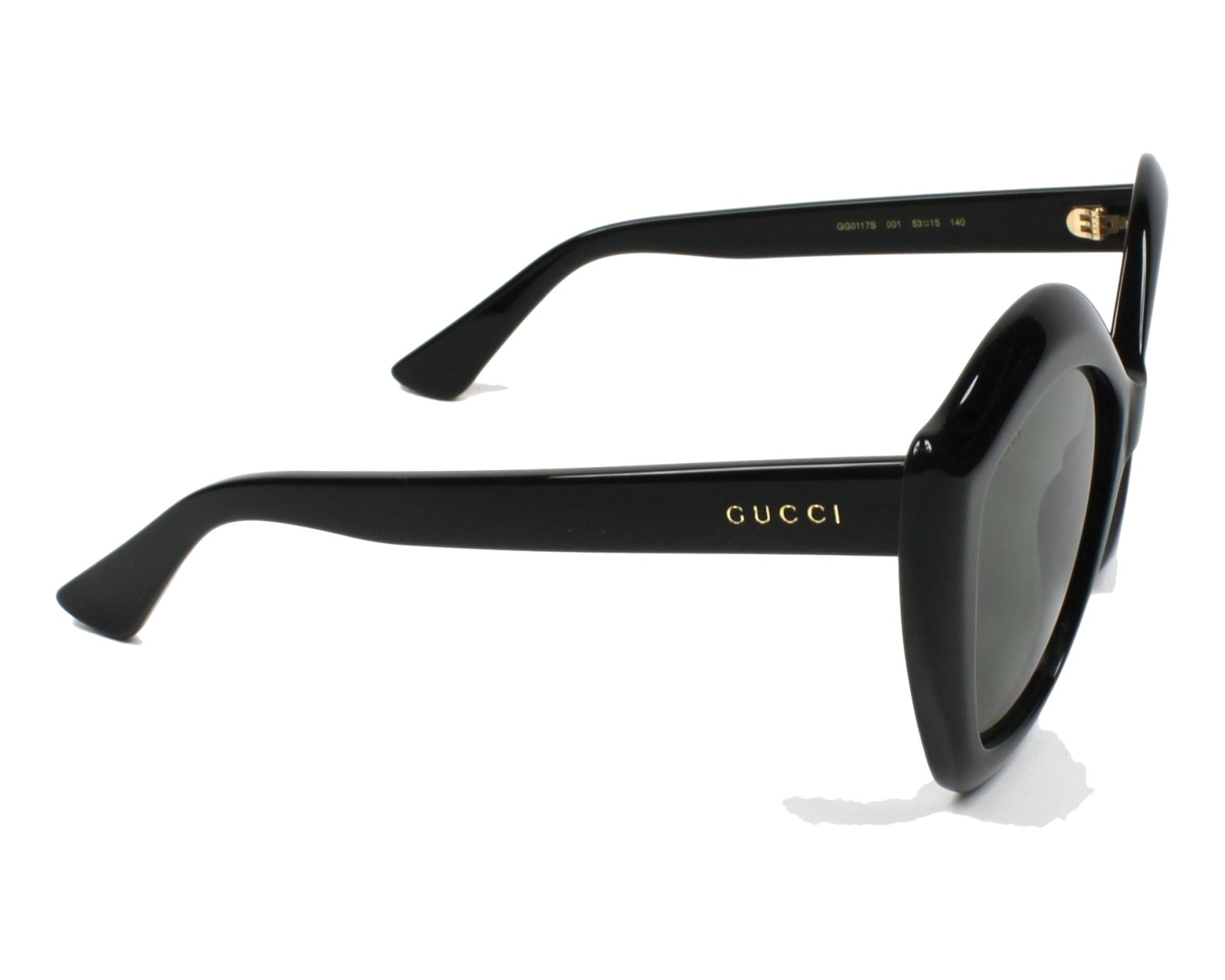 Gucci GG0117S-001 — Sunglasses Cat-Eye - Image 3