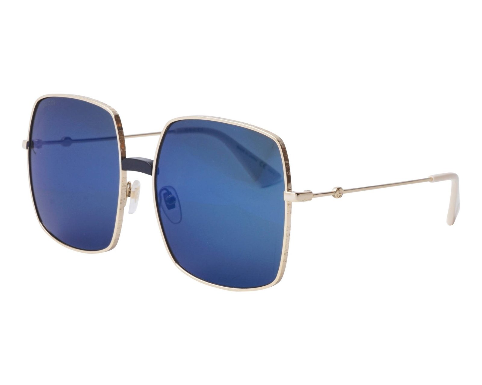 Gucci GG0414S-001 — Sunglasses Luxe, Square - Image 4