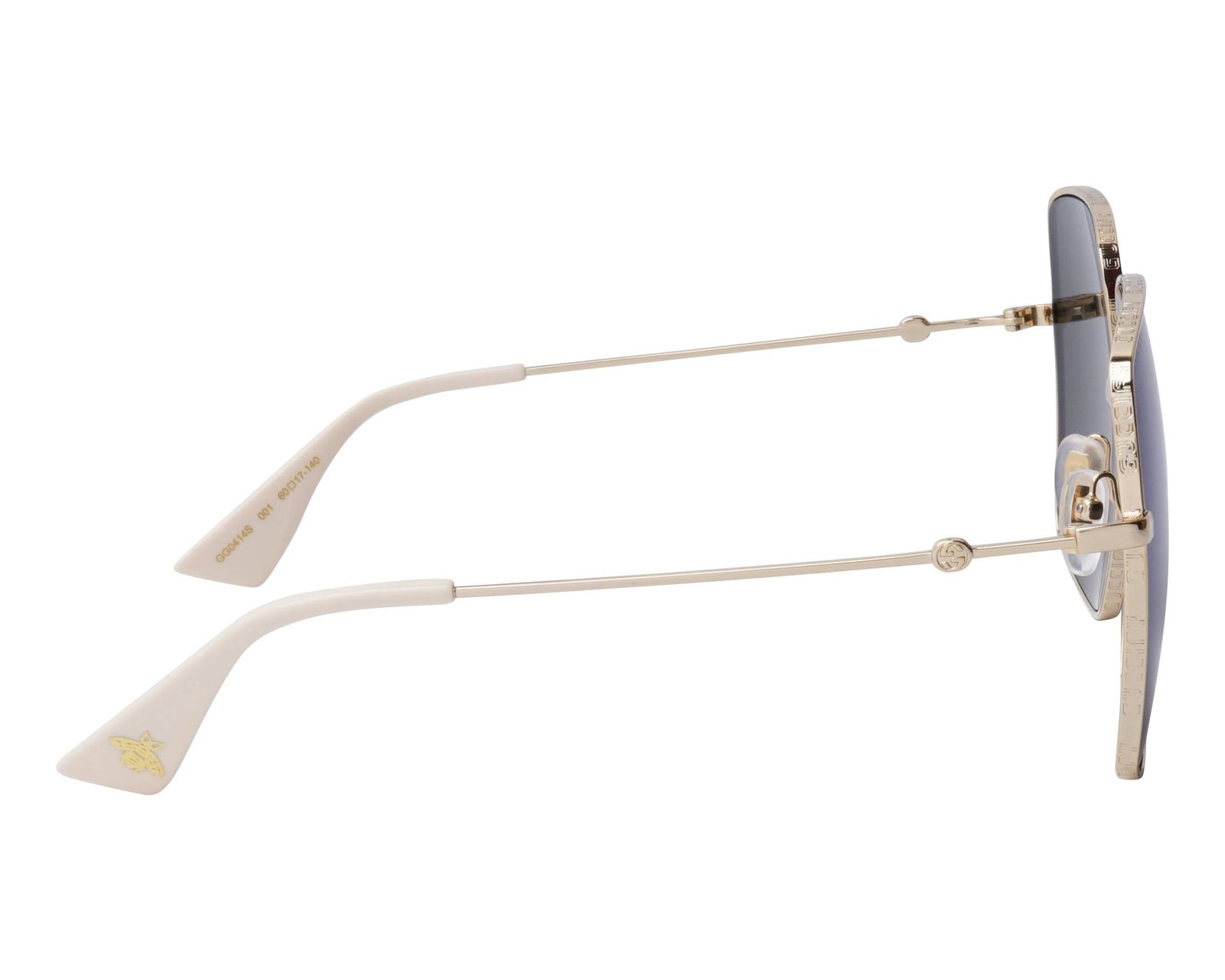 Gucci GG0414S-001 — Sunglasses Luxe, Square - Image 3