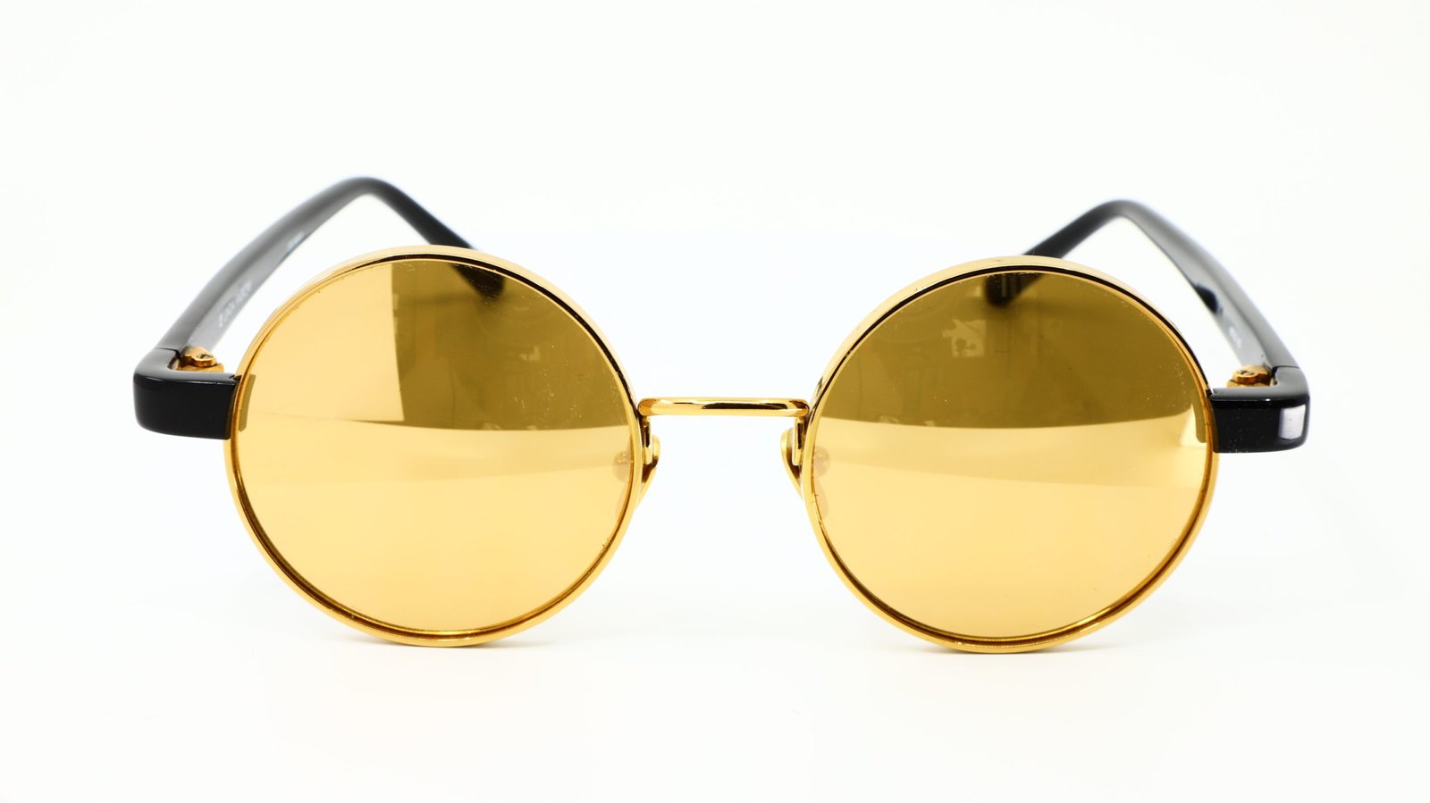 Linda Farrow LFL369 C2 — Sunglasses Luxe, Mirror, Precious, Round - Image 2